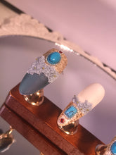 Load image into Gallery viewer, Opensky Turquoise Crown