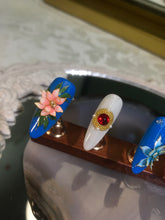 Load image into Gallery viewer, Opensky Phoenix Hand-painted Filigree Nail Art
